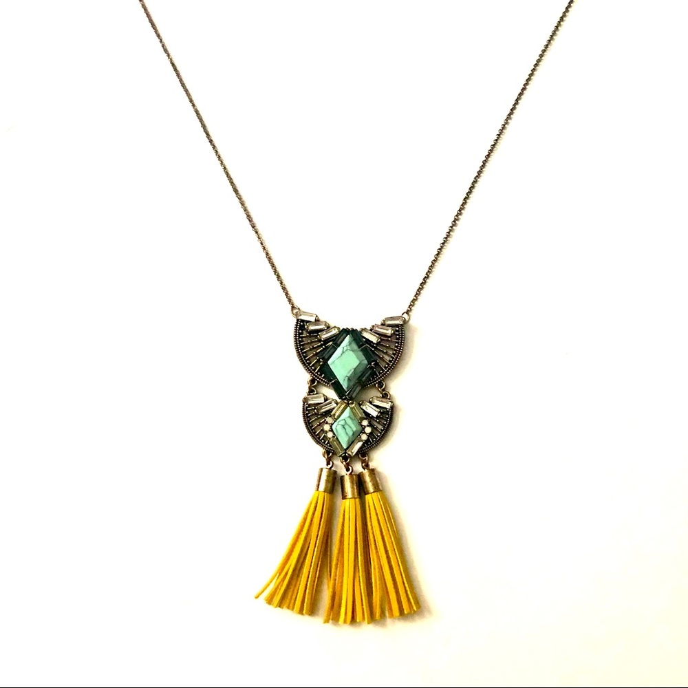 Statement pendant necklace